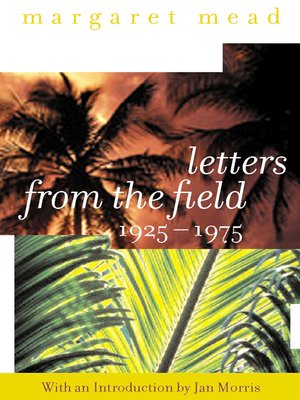 cover image of Letters from the Field, 1925-1975